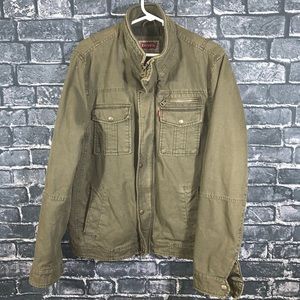 Green Levi’s Strauss Full Zip Jacket